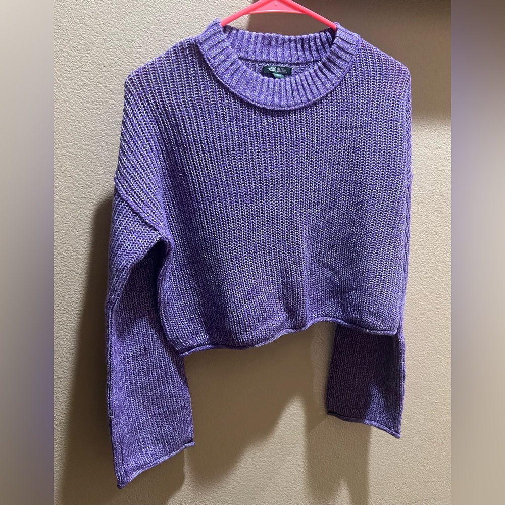 Women Wild Fable Crop Sweater Size (S)